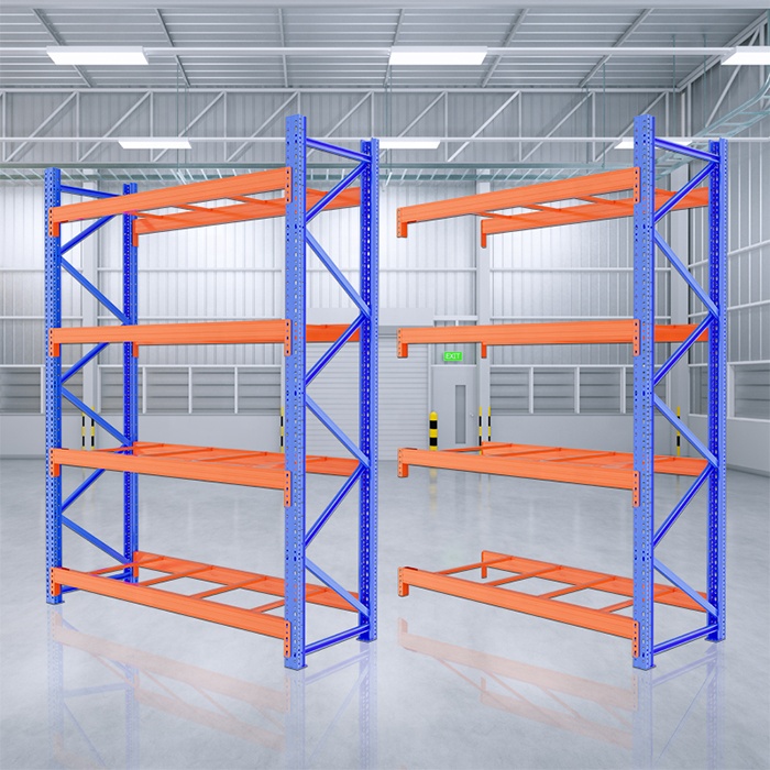 4 Layers 1000kg OEM Heavy Duty Industrial Warehouse Racking Shelves for Warehouse Storage Racking System