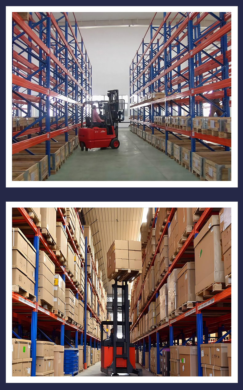 Industrial warehouse pallet racking installation display 2