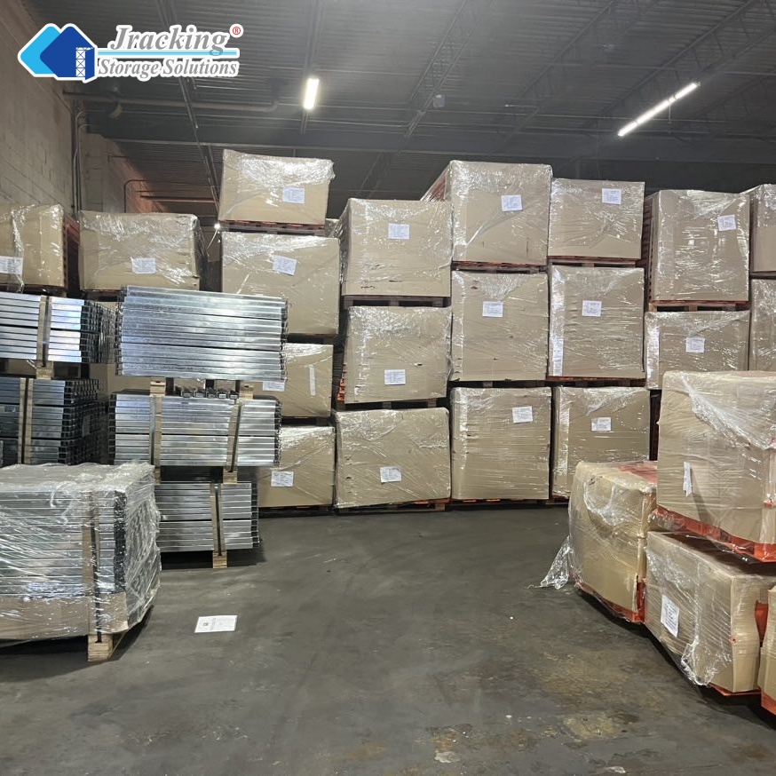 WAREHOUSE RACKING Warehouse Heavy Duty Cold Storage Rack Selective Narrow Aisle Metal Industrial Pallet Racking System