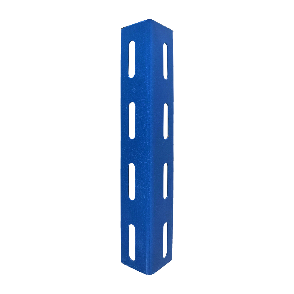 Guaranteed Quality Storage Racking Spare Parts Blue Steel Slotted Angle