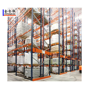Industrial Teardrop Pallet Rack Wire Mesh Deck