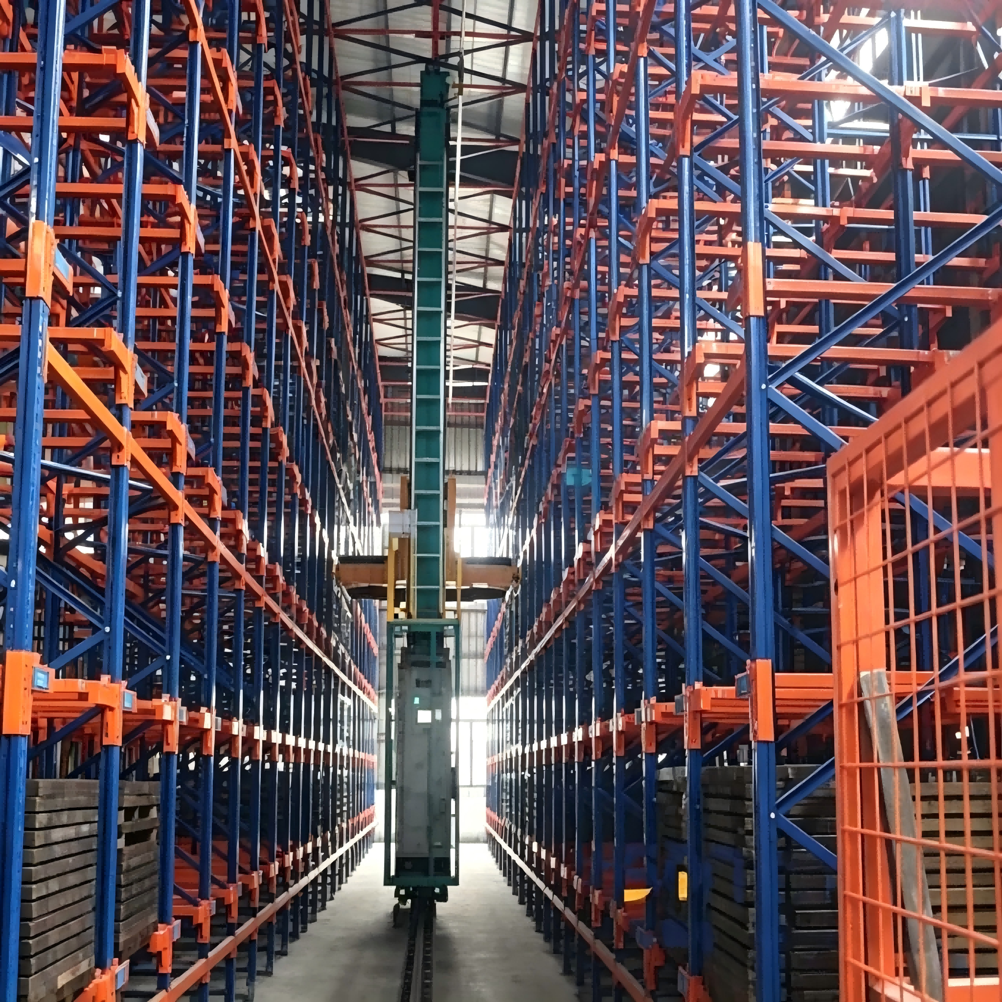 Max Height 20m VNA Rack Storage System | Very Narrow Aisle Steel Pallet Racking for High-Density Warehouse