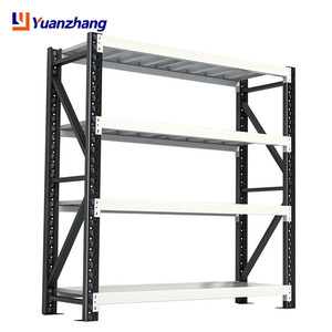 Light Duty Adjustable Metal Shelves Bolted Structure