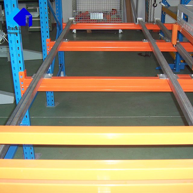 Jracking Warehouse Storage Heavy Duty Pallet Rack System Industrial Storage Rack Push Back Steel Rack
