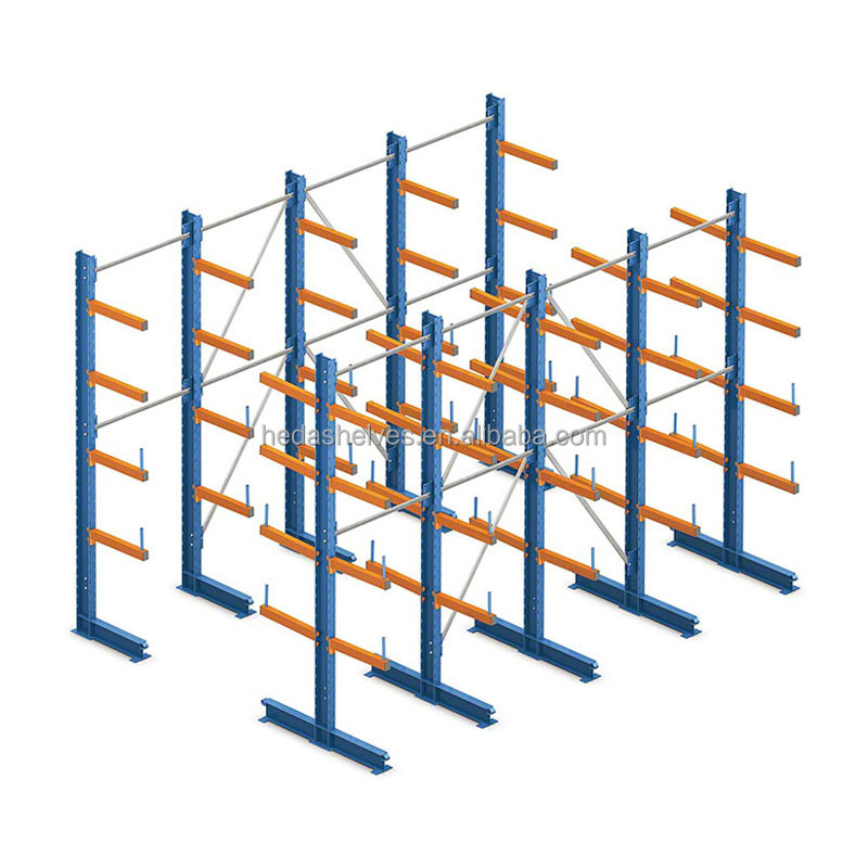 Wholesale Heda Heavy Duty Cantilever Storage Racks Cantilever Racking Systems Solution Selective Racking System