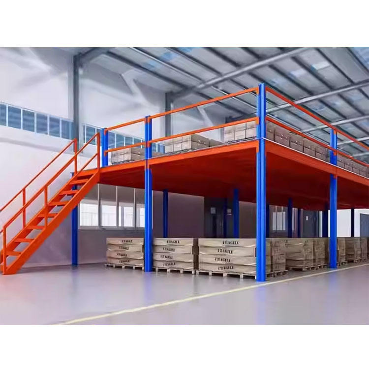 Mezzanine Floor Customer Preferred Warehouse Storage Racking Steel Racks Mezzanine Floor Racking System