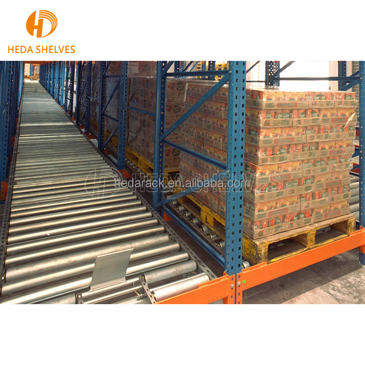 Carton Flow Roller Shelves