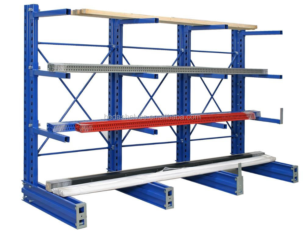 Cantilever Racking Industrial Storage Shelving Heavy Duty Rack Cantilever Racking System for Warehousing Storage