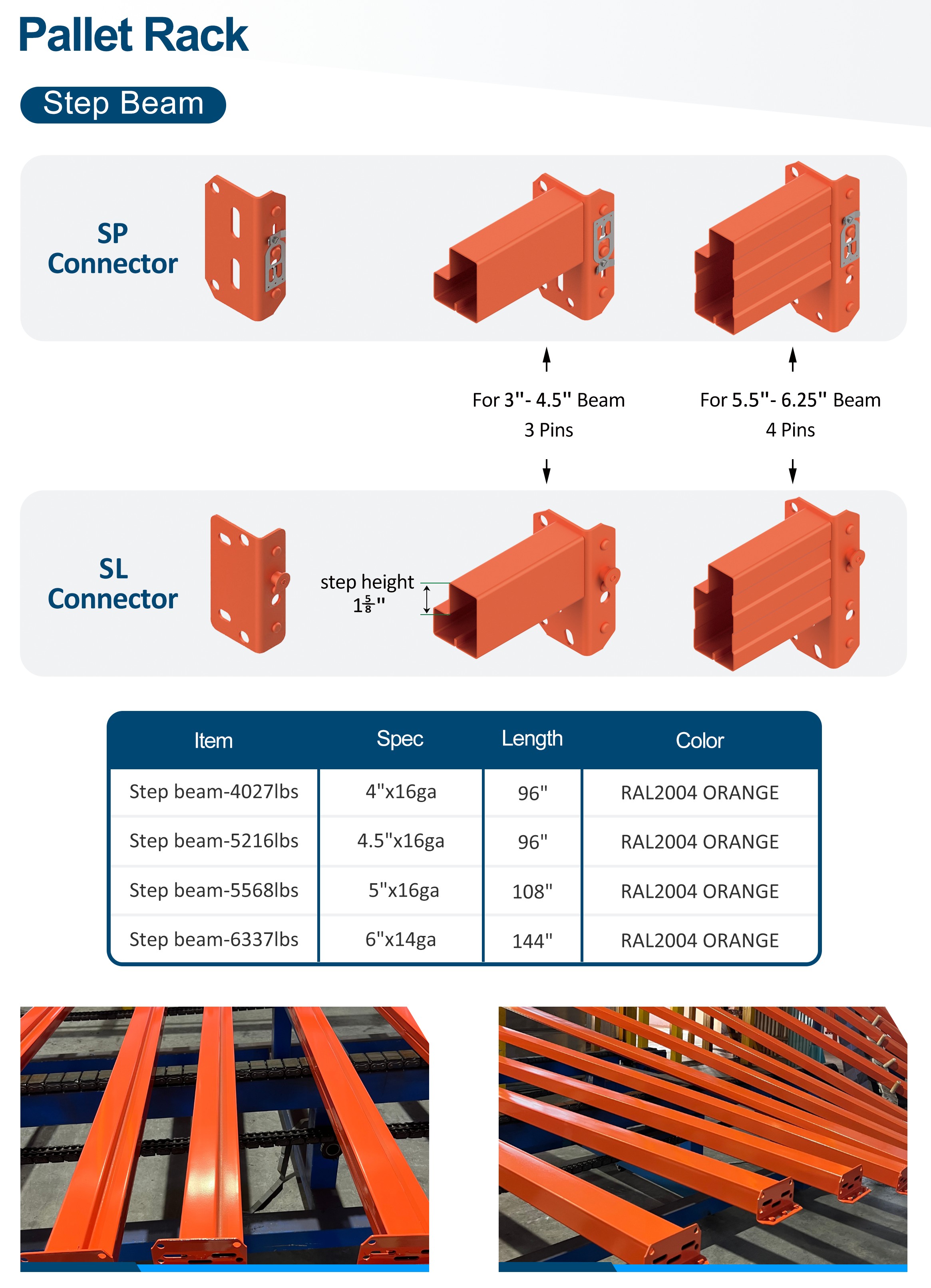 Upright Frame Specifications