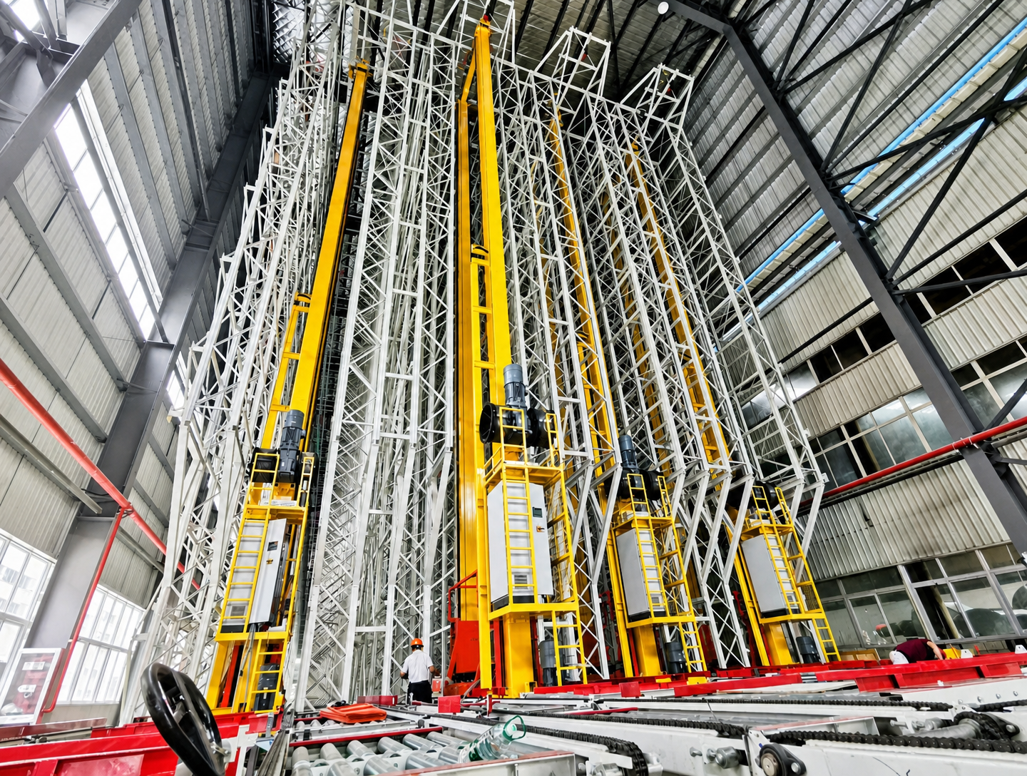 AS/RS Automated Storage and Retrieval System, High Bay Heavy Duty Pallet Rack for Automated Warehouse