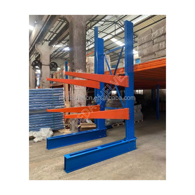 Warehouse Cantilever Racking and Shelf Stacking Rack Heavy Duty Pallet Rack Storage Steel Long Materials Pallet Racks Storage