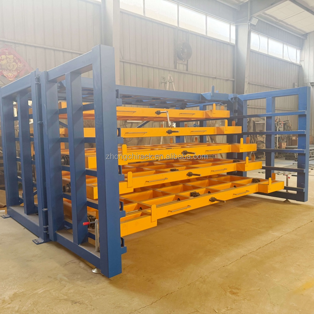 Heavy Duty Drawer Style Sheet Metal Rack Industrial Storage Rack for Workshop Material Handling