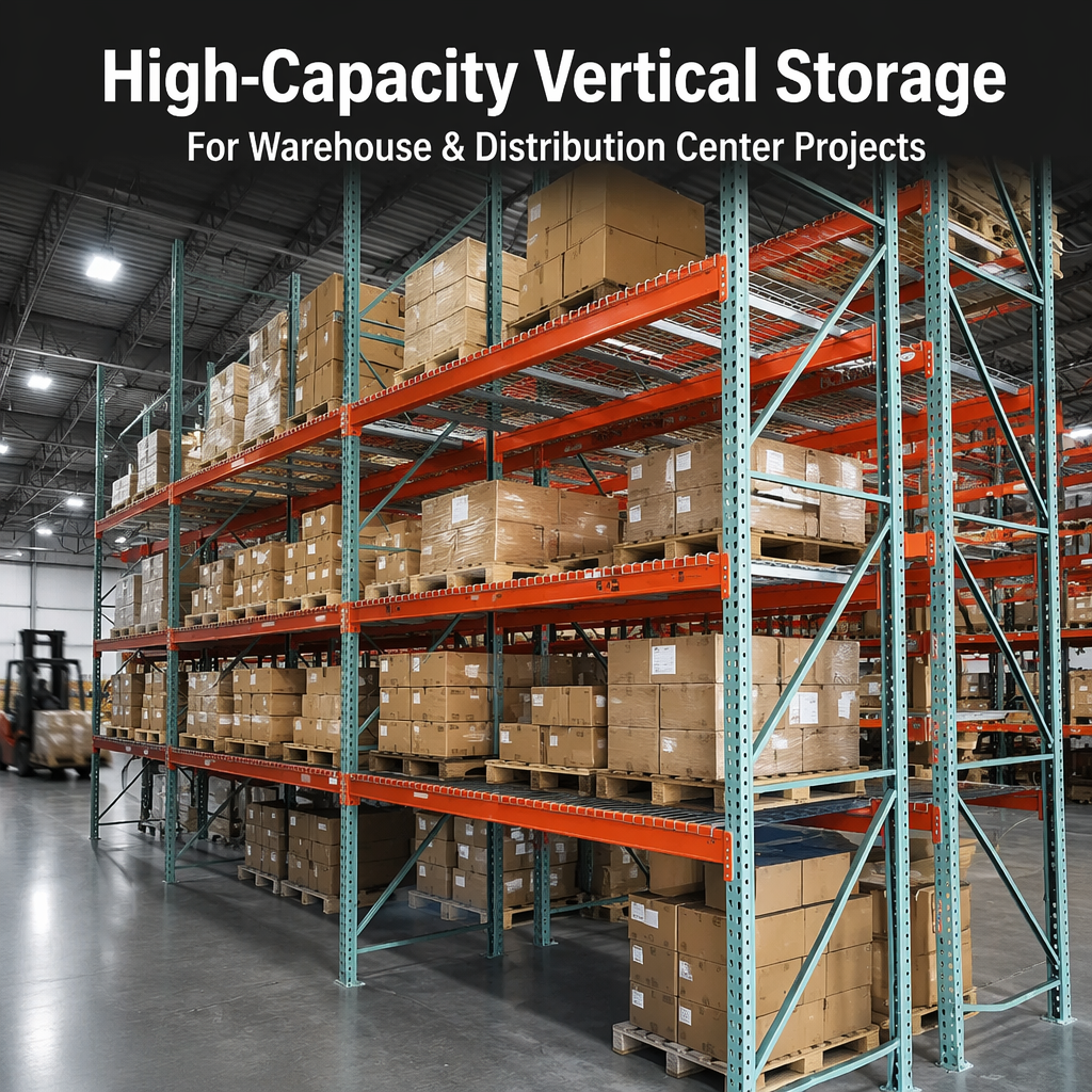 Teardrop Pallet Rack Mesh Vertical Storage Adjustable Shelves Unit Vna Racking System