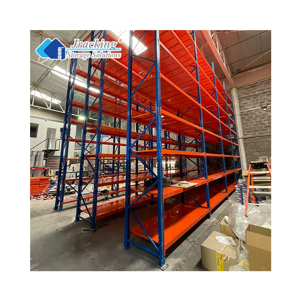 Jracking NEW EU Standard Heavy Duty Selective Steel Pallet Racking Systems For Warehouse Storage