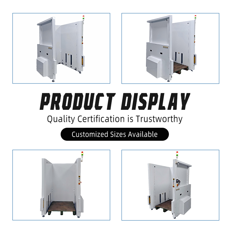 Electric Steel Structure Warehouse Storage Pallet Flow Rack Labor Saving Pallet Supply Machine Pallet Dispenser