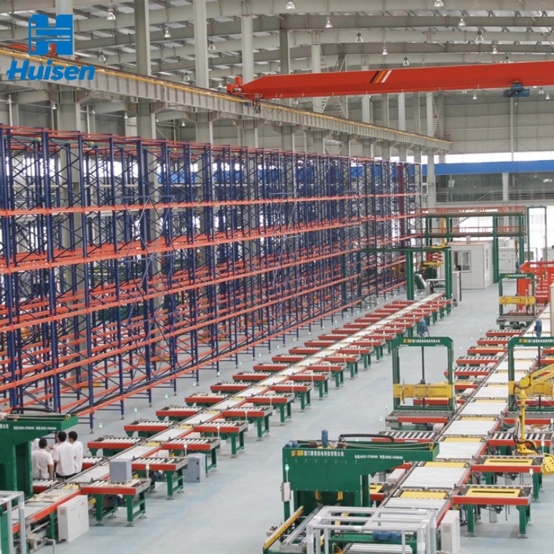 Reliable Durable Heavy-Load Industrial Steel Pallet Rack System Customizable Multi-Level ISO Certified Overseas Shelves Racking
