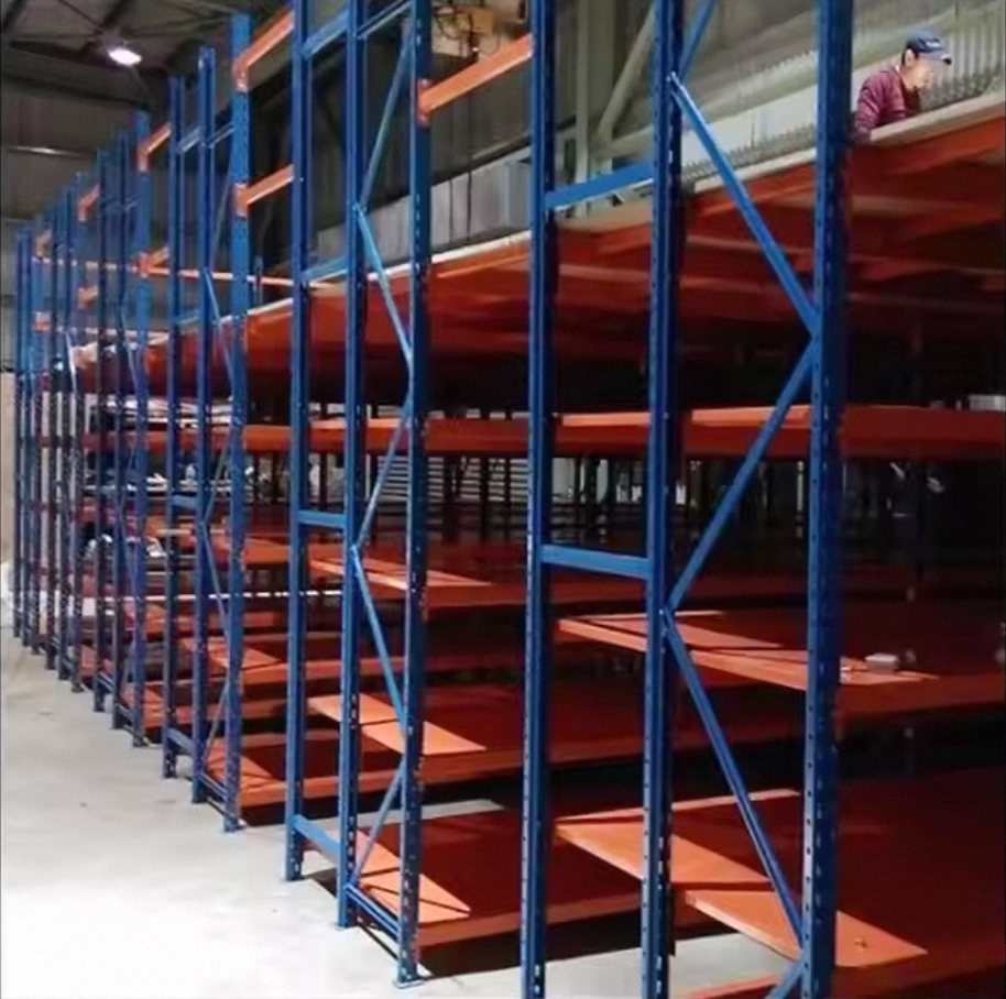 Warehouse Steel Mezzanine View