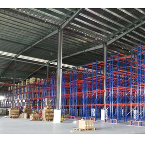 Drive-Through Pallet Racking Heavy Duty Steel Corrosion Protection 3-Layer High Capacity Adjustable Plug-In Industrial Rack