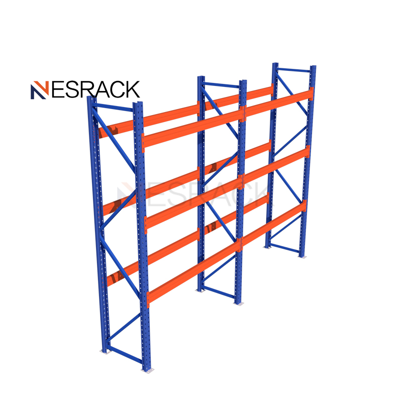 Customized Industrial Warehouse Pallet Rack Multi-Layer Adjustable Steel Shelves Units Metal Heavy Duty Selective Pallet Racking