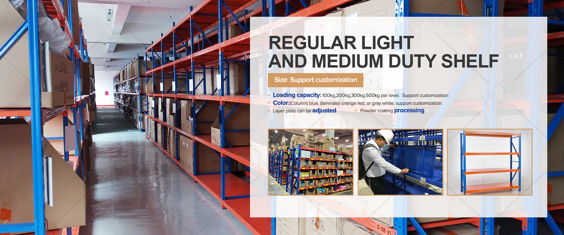Metal Warehouse Shelf Overview