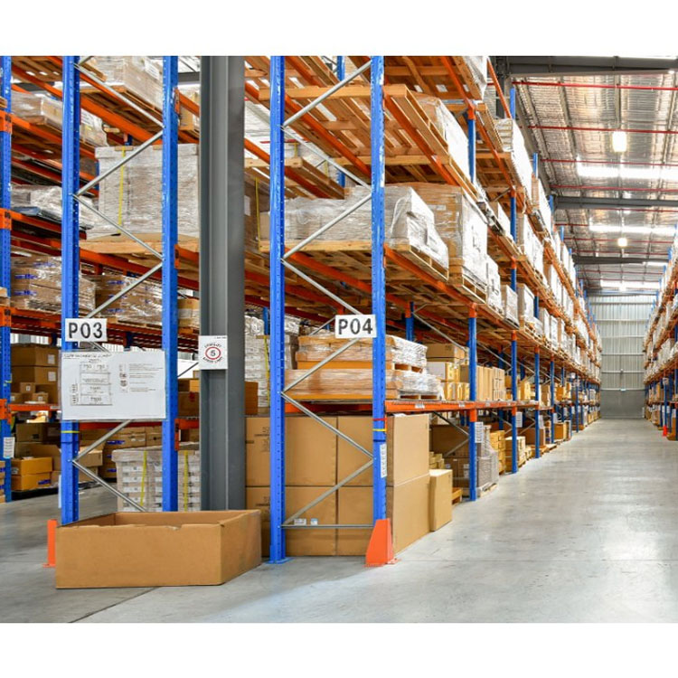 Industrial Warehouse Storage Solution Heavy Duty Pallet Racking High Capacity Metal Shelving Pallet Rack System
