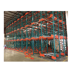 Heavy Duty Automatic Radio Shuttle Rack High Efficiency Automated Pallet Storage