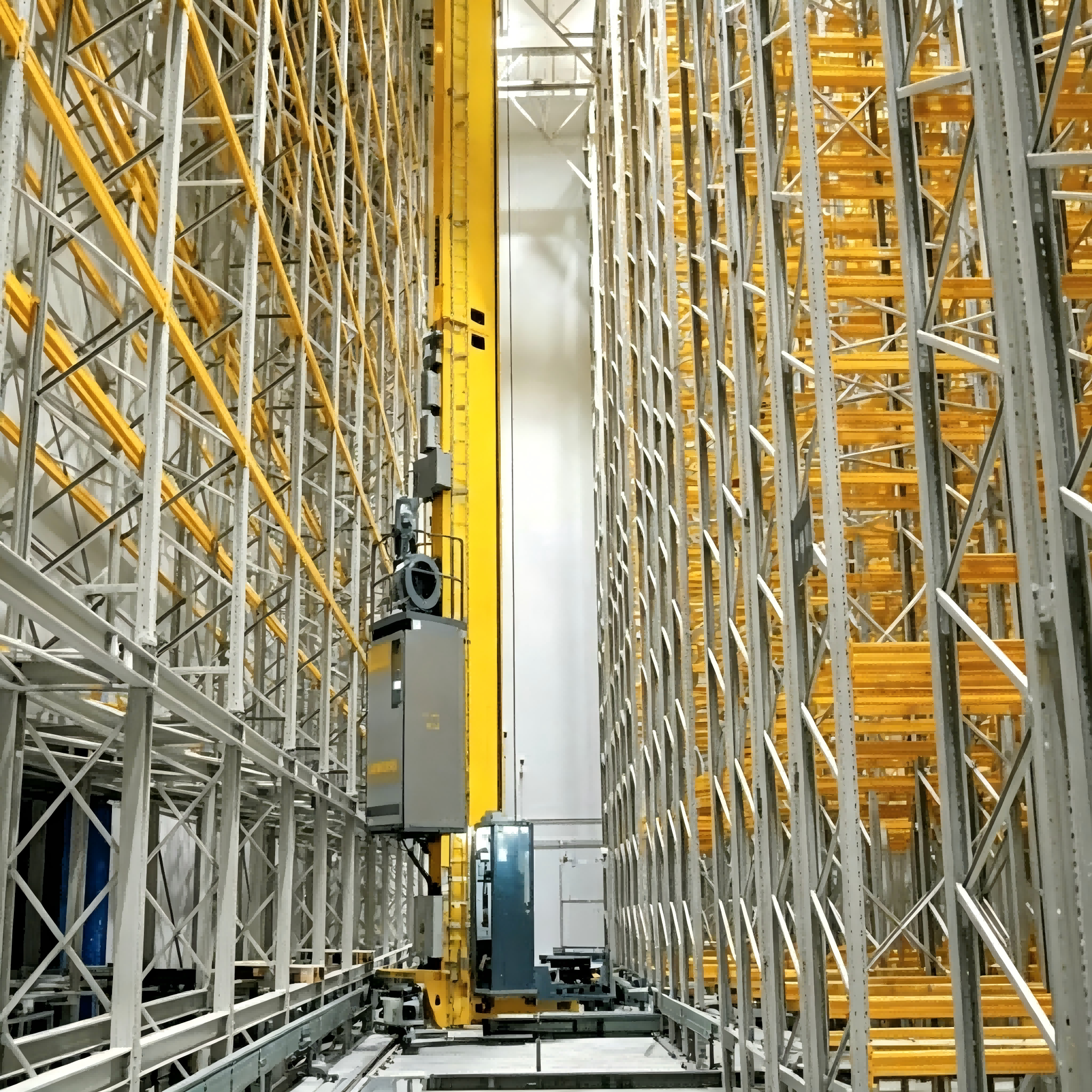 Max Height 20m VNA Rack Storage System | Very Narrow Aisle Steel Pallet Racking for High-Density Warehouse