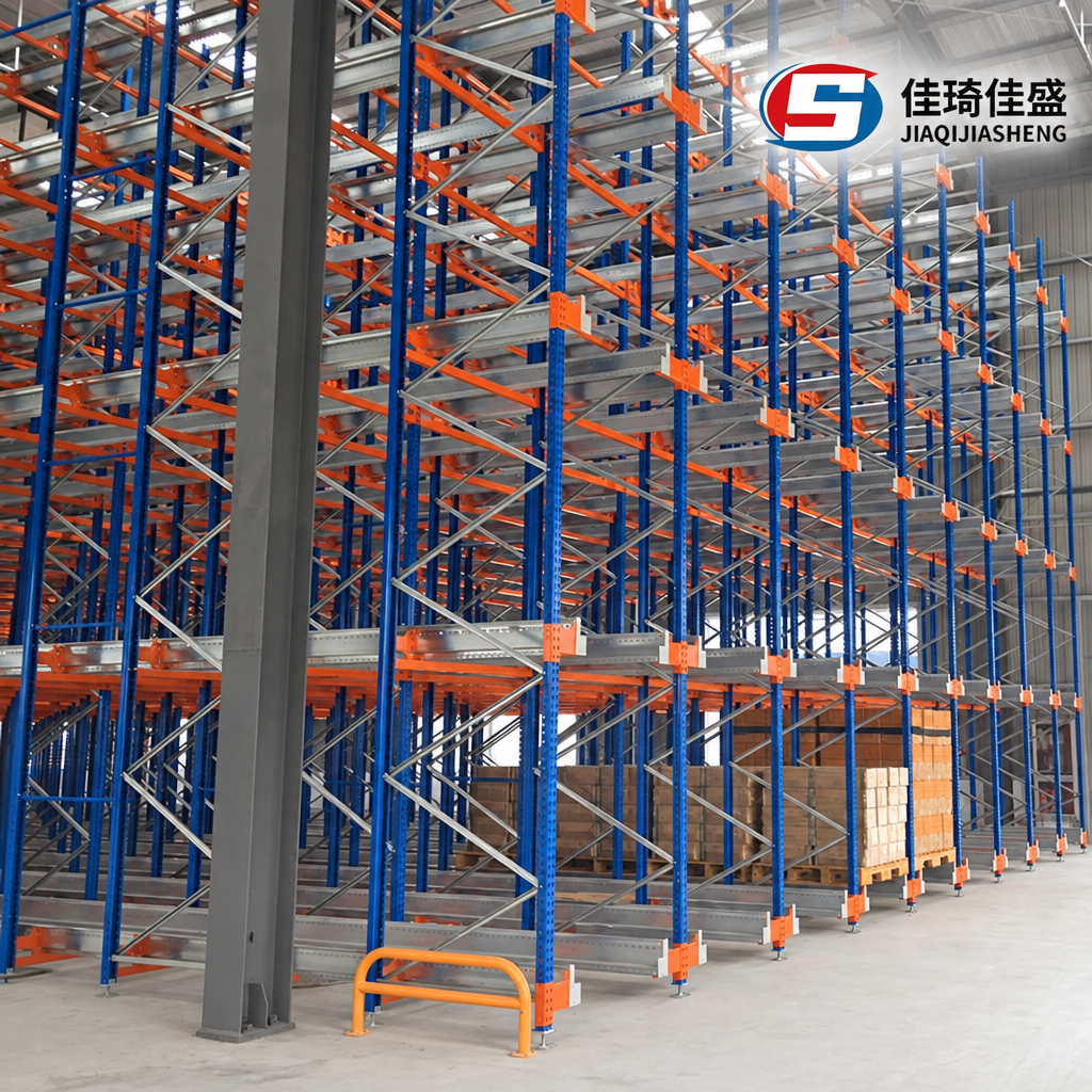 Multi-Level Automatic Warehouse Racking River-Type Pallet Two-way Radio Shuttle Rack for Storage Iron Steel Material