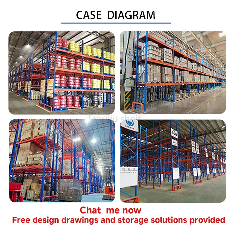 Safe and Durable Industrial Storage Pallet Rack Storage System Cold Rolled Steel Heavy Duty Adjustable Storage Shelves