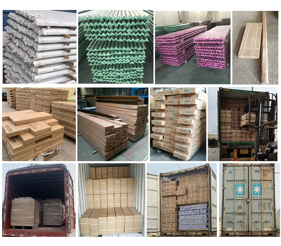 Guaranteed Quality Storage Racking Spare Parts Blue Steel Slotted Angle