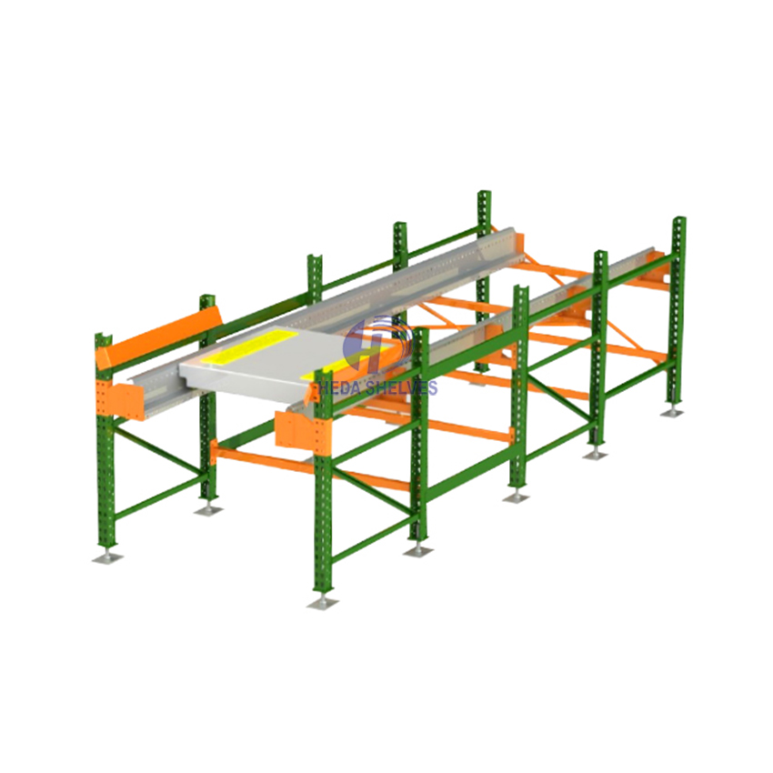 Durable Shuttle Heavy Duty Rack System Asrs 4-Way Shuttle Racking Automated Radio Shuttle Racking System for FIFO &amp; LIFO