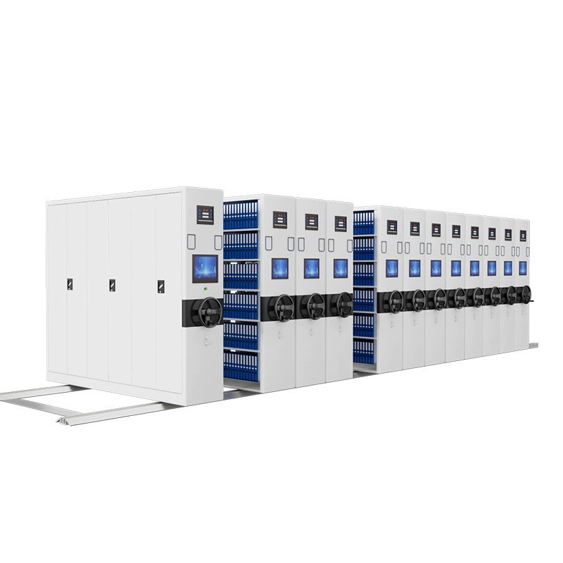 Space Saving Mobile Storage Rack High Density Compact Shelving System Heavy Duty Warehouse Rack