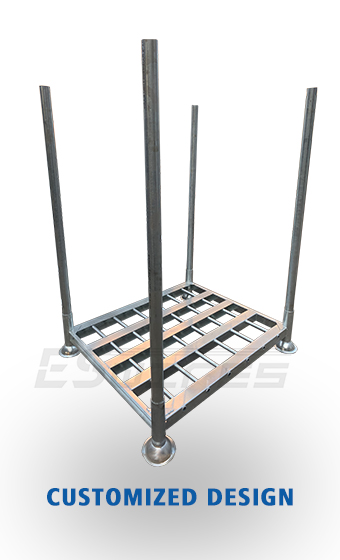 Customized Premium Material Heavy Duty Post Pallet Rack for Cold Warehouse