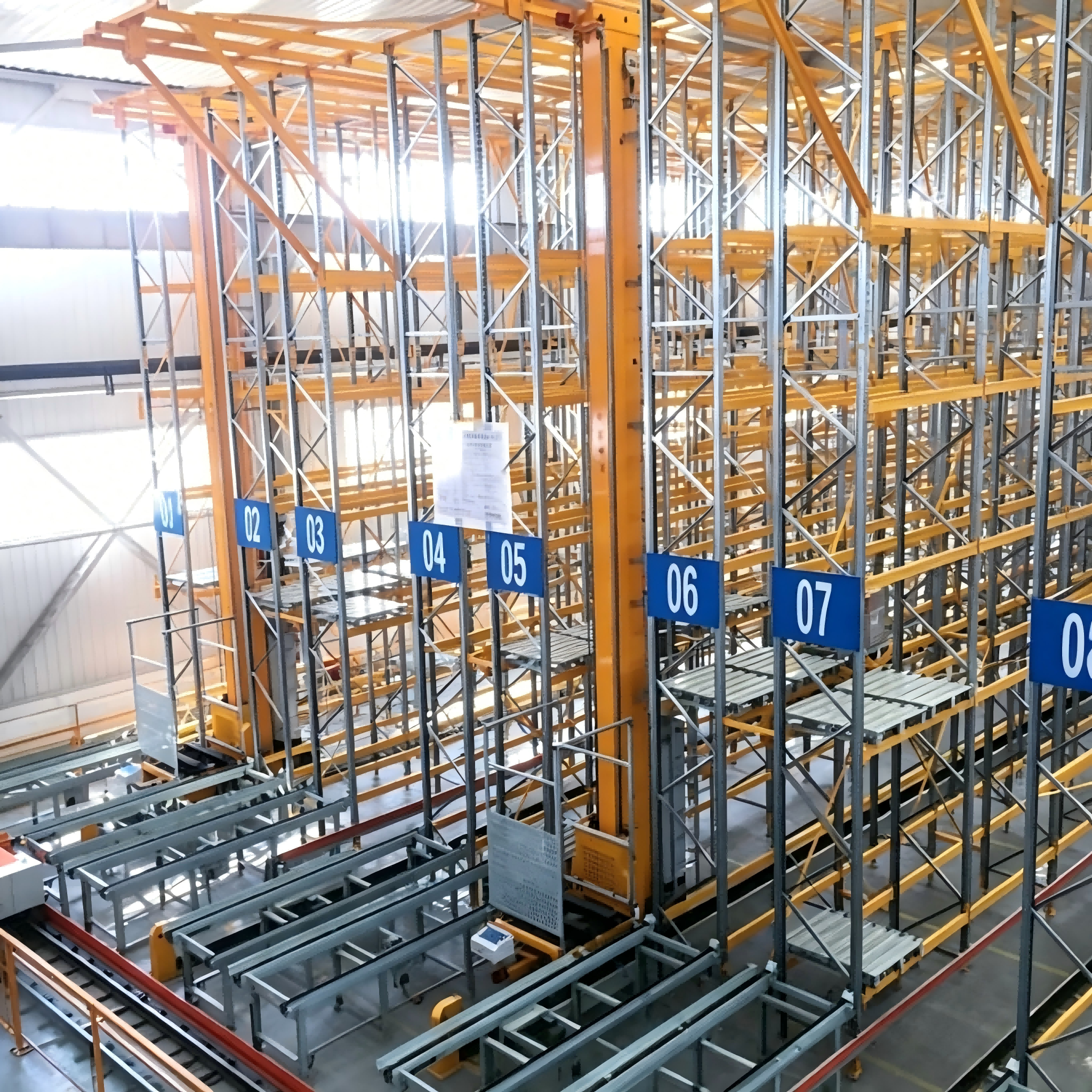 Max Height 20m VNA Rack Storage System | Very Narrow Aisle Steel Pallet Racking for High-Density Warehouse