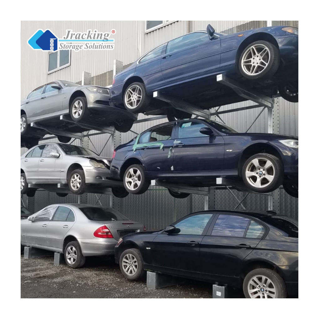 Jracking Industrial Warehouse Rack Steel Heavy-Duty Cantilever Racking System For Car Storage