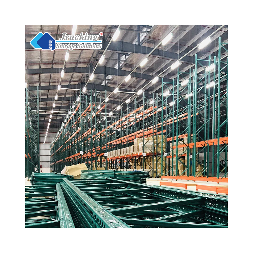 Jracking US Standard Heavy Duty Teardrop Pallet Racking System Storage Racks and Shelving