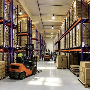 Drive-in Racking System High Density Warehouse Storage Rack Custom Industrial Heavy Duty Metal Adjustable Pallet Rack