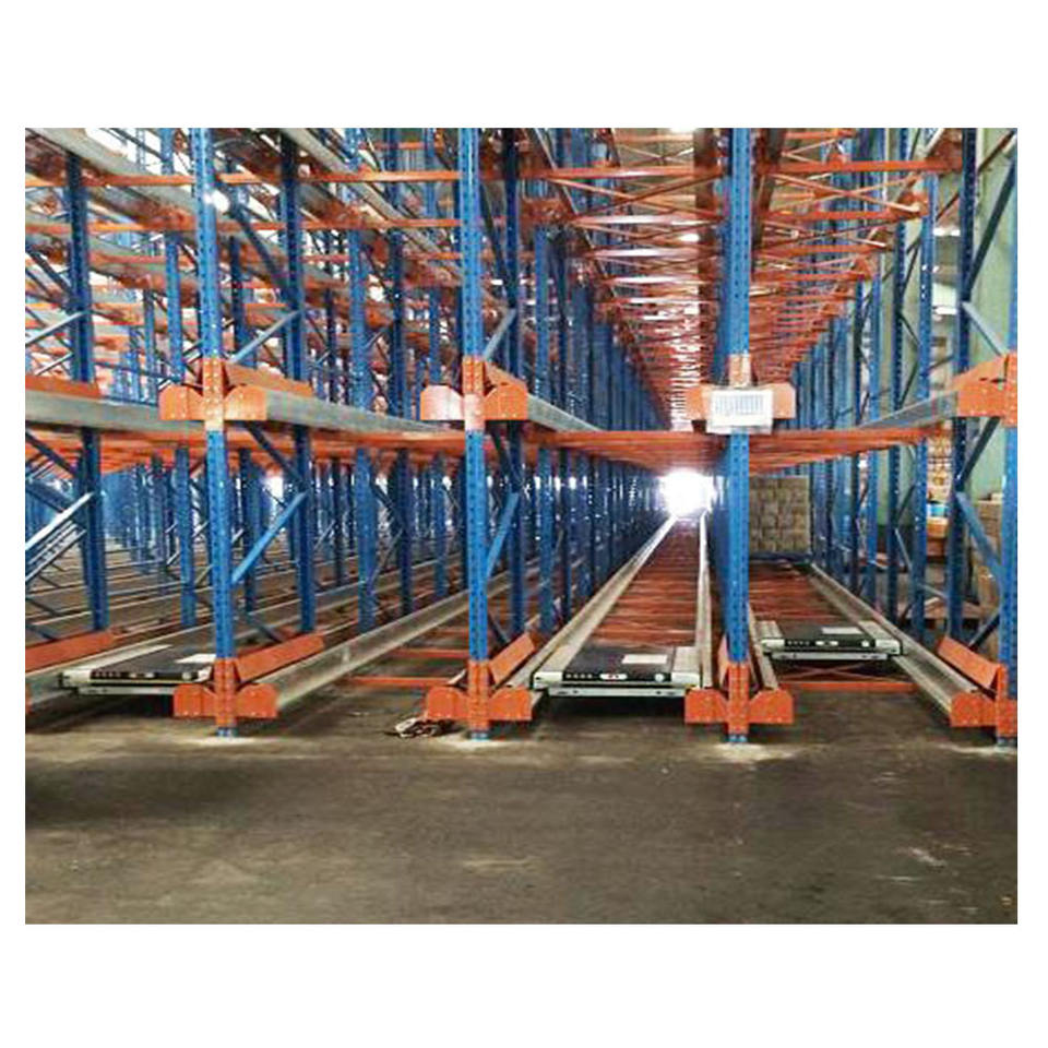 Radio Shuttle Electric Mobile Pallet Rack Warehouse Storage Radio Shuttle Racks