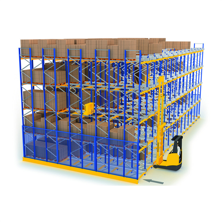High-Density Ratio Shuttle Racks System Asrs 4 Way Shuttle Racking Radio Shuttle Pallet Rack