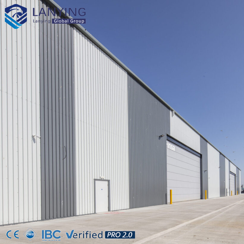 Steel Structure Warehouse Prefabricated Heavy Steel Building For Industrial Storage Steel Structure Facility