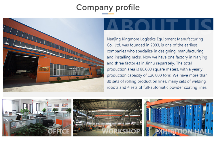 industrial galvanized steel rack heavy duty pallet racking system factory