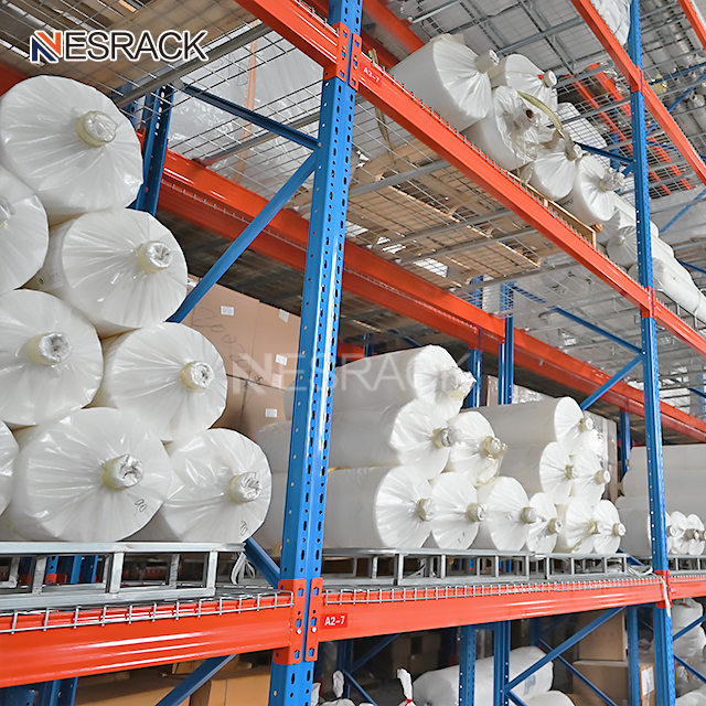 Adjustable Boltless Durable 4-Layers Steel Heavy Duty Pallet Rack 500-3000kg Warehouse Storage Rack
