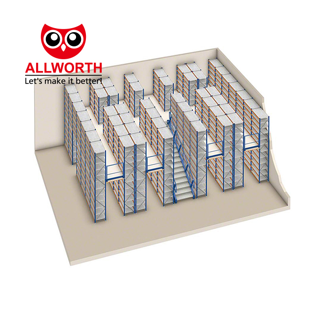 High Quality Heavy Duty Warehouse Drive-in Pallet Rack Project Industrial Material Handling Storage Solution