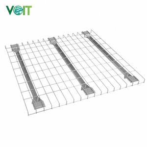 Environmentally Friendly Coating Warehouse Storage Heavy Duty Pallet Rack Wire Mesh Decking