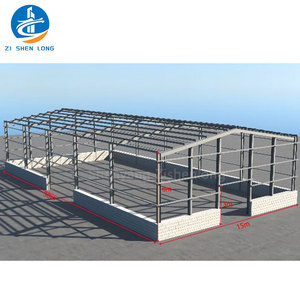 Prefabricated Steel Structure Warehouse Hangar