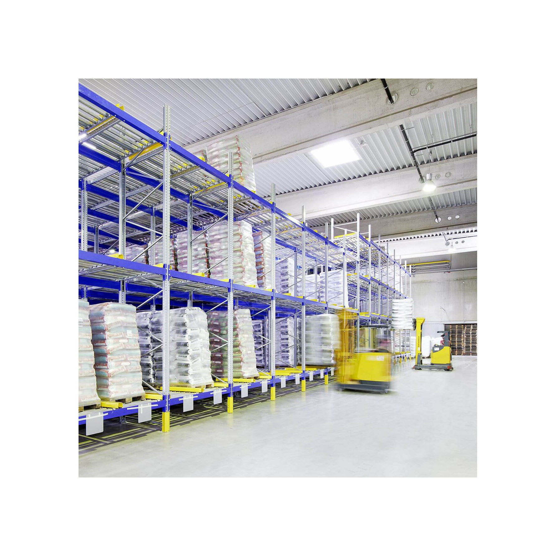 Most Popular Brand Industrial Heavy Duty Gravity Flow FIFO Steel Carton Flow Warehouse Storage Pallet Rack