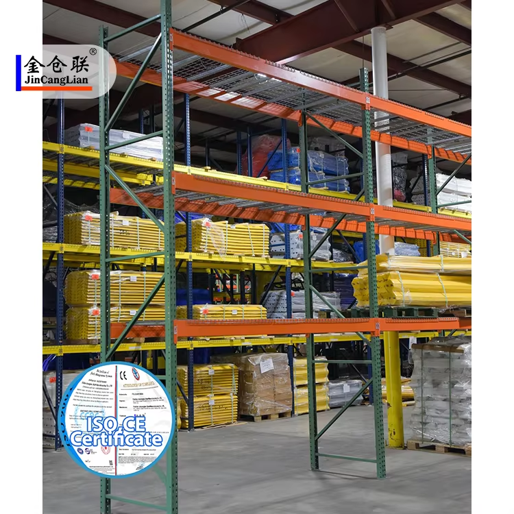 JCL Rack Logistics Selective Steel Pallet Rack Warehouse Shelves Heavy Duty Vna 5 Layer Corrosion Protection ISO9001/CE