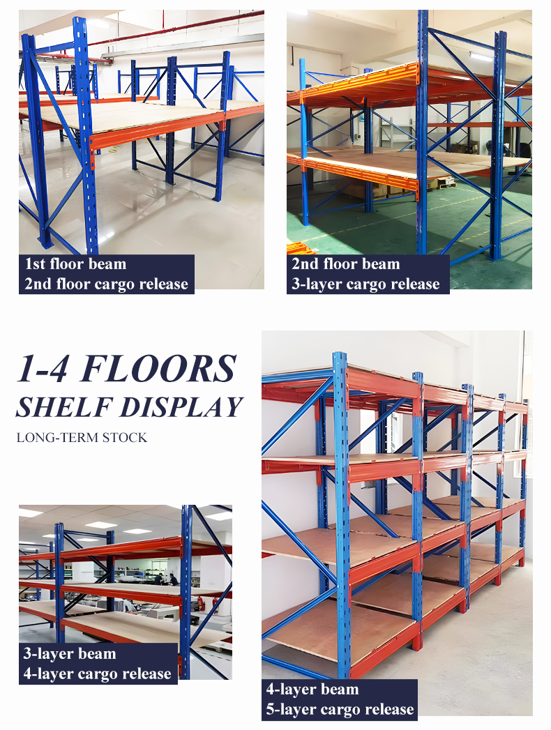 Heavy Duty Steel Warehouse Rack Structure