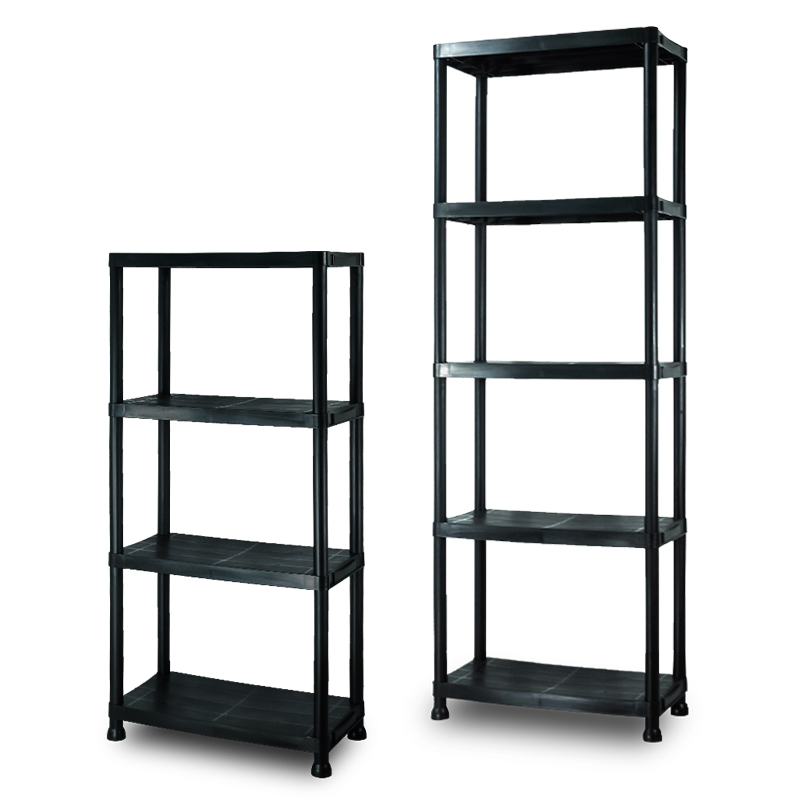 24 In. X 12 In. X 53 In. Solid Light-Duty 4 Tier - Warehouse Shelf Storage Shelving Rack Unit