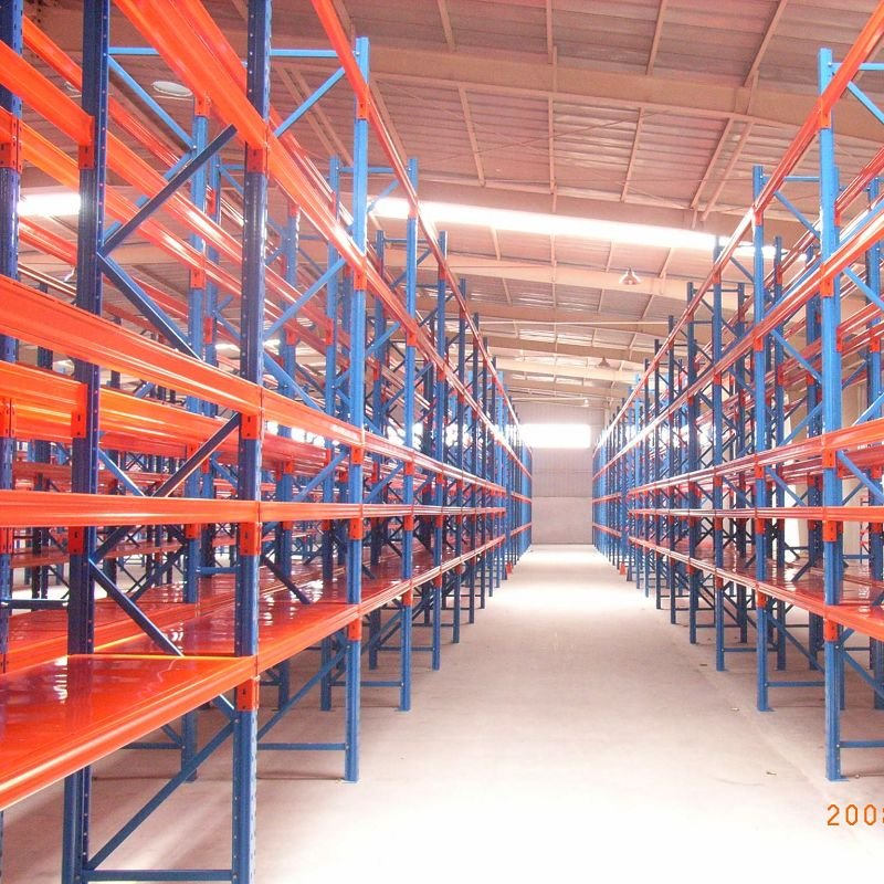 Cold Rolled Steel 5 Layer Heavy Duty Industrial Warehouse Storage Anti-corrosion Adjustable Bolt Free Standard Pallet Shelf